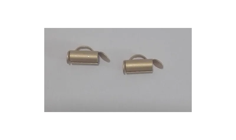 Terminal varias bandas 4*10MM oro mate