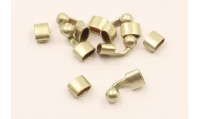 Cierre 15*8mm agujero de 8*3mm Latón Pulido / Cierres de Latón / Zamak