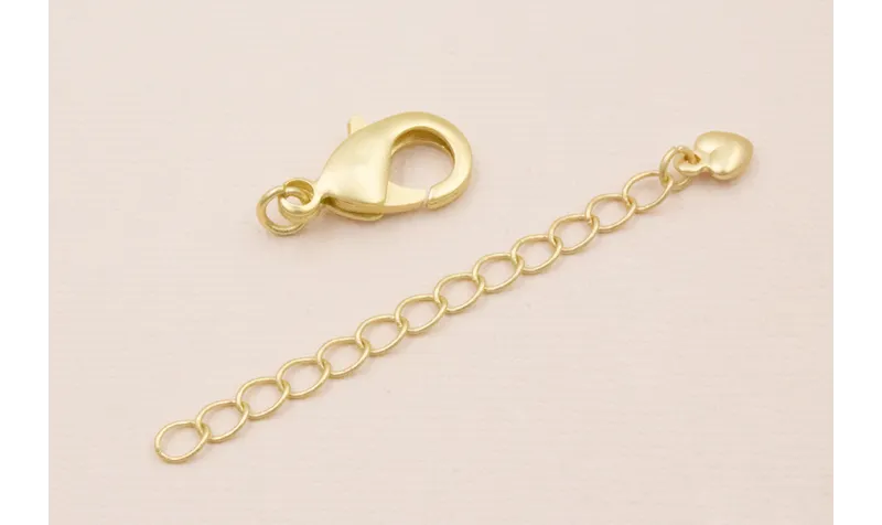 Cierre Completo mosquetón de 20mm Oro Mate Cierre Completo mosquetón de 20mm Oro Mate