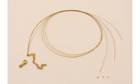 Cierre completo Acero Inox 3 líneas de  50cms / Cierres de Acero Inoxidable