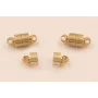Cierre Imantado Tubular 6*4mm Latón / Cierres de Latón / Zamak