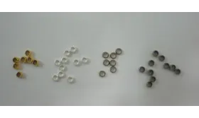 CHAFAS DORADA 2MM / Grapas de Latón / Zamak