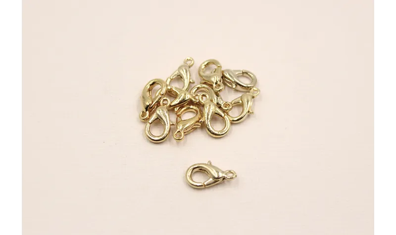 MOSQUETON DORADO GRANDE 14MM