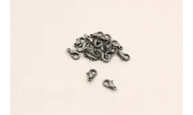 MOSQUETON Plata vieja A PEQ. 10MM / Cierres de Latón / Zamak