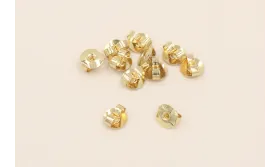 PRESION PENDIENTE DORADO / Tuercas de Latón / Zamak