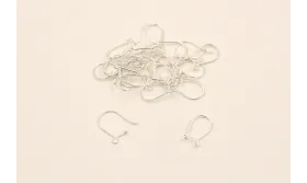 GANCHO SENCILLO PLATA / Base Pendientes 