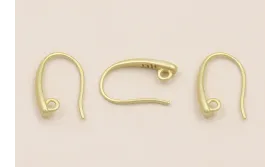 Pendiente gancho Oro / Base Pendientes 