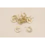 Perno Aros 15*8mm Oro Mate / Base Pendientes 