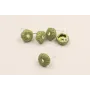 Perno Caracol de Mar diam 10mm * 4mm esmalte verde / Base Pendientes 
