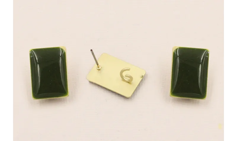 Perno D.Mate 18*12mm esmalte Verde