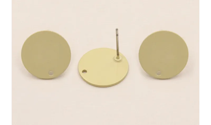 Perno Disco de 14mm Dorado Mate Perno Disco de 14mm Dorado Mate