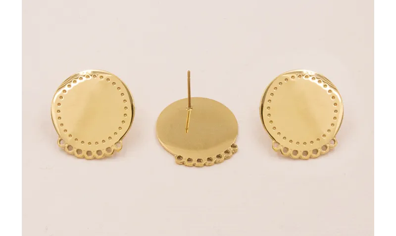 Perno Acero Disco de 20mm con 7 aros