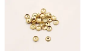 CASQUILLA PEQUEÑA ORO Mate.  FSE116-84