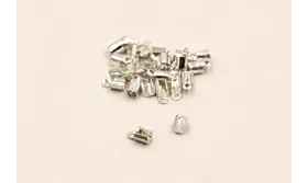 TERMINAL 2,2MM PLATEADO / Terminales de Latón / Zamak