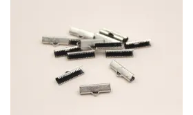 Terminal 20mm  Plata Vieja / Terminales de Latón / Zamak