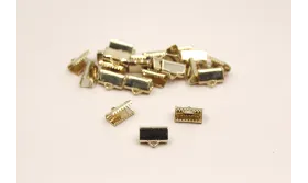 Terminal 10mm Oro / Terminales de Latón / Zamak