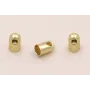 Terminal  6,5*4,5mm int 4mm Dorado Mate / Terminales de Latón / Zamak