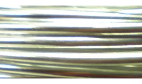 HILO DE ALUMINO PLATA 2MM GROSOR / Hilos y Cordones, Aluminio