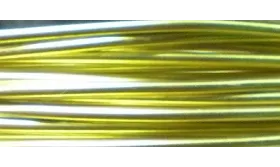 Aluminio 1,5mm Oro / Hilos y Cordones, Aluminio