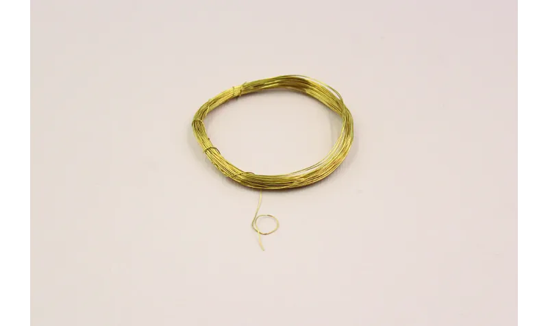 Rollo de 10mts de latón de 0,3mm