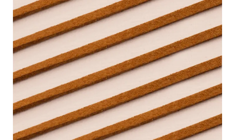 ANTELINA 3MM MARRON / Hilos y Cordones, Antelina