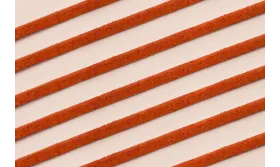 ANTELINA 3MM NARANJA / Hilos y Cordones, Antelina