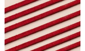 ANTELINA 3MM ROJO ROLLO / Hilos y Cordones, Antelina