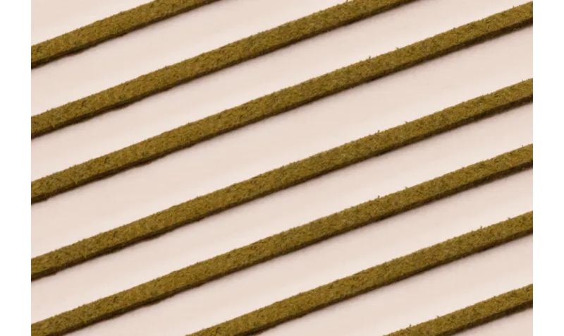 ANTELINA 3MM VERDE / Hilos y Cordones, Antelina