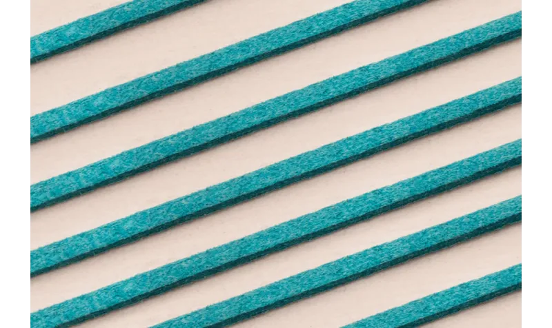 ANTELINA 3MM AZUL ZAFIRO ROLLO / Hilos y Cordones, Antelina