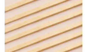 ANTELINA 3MM CREMA / Hilos y Cordones, Antelina