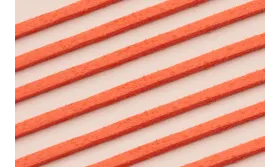 Antelina 3mm Coral / Hilos y Cordones, Antelina