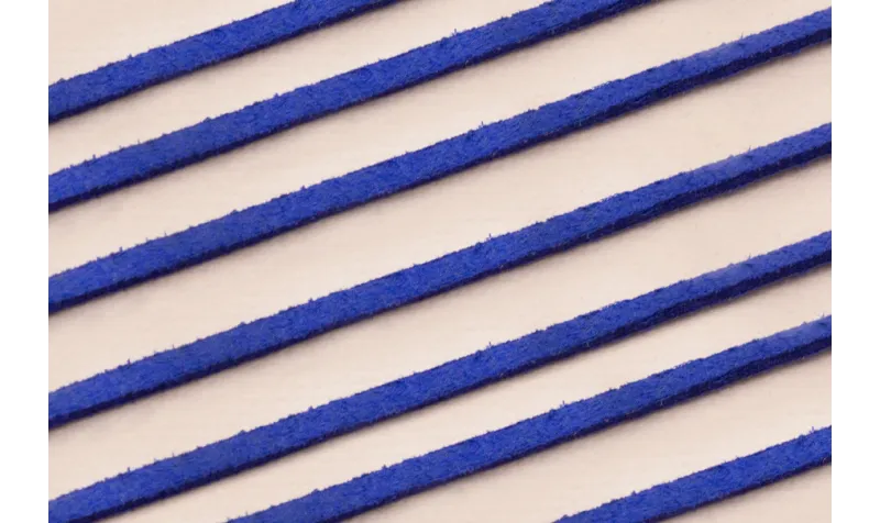 Antelina 3mm Azul Bilbao / Hilos y Cordones, Antelina