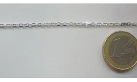 CADENA 2MM PLATA / Cadenas de Latón / Zamak