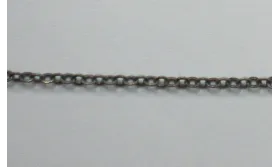 CADENA 2MM PLATA VIEJA / Cadenas de Latón / Zamak