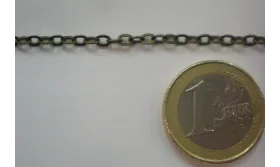 CADENA 3MM ORO VIEJO / Cadenas de Latón / Zamak