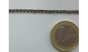 Cadena eslabón peq O.Viejo ancho de 2mm / Cadenas de Latón / Zamak