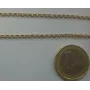 Cadena rolo 2,5mm dorado / Cadenas de Latón / Zamak