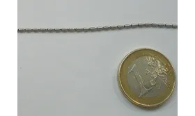Cadena torpedos 2*1mm Plata Vieja / Cadenas de Latón / Zamak