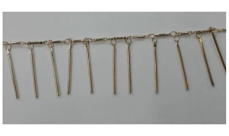 Cadena Listones de 25mm oro / Cadenas de Latón / Zamak