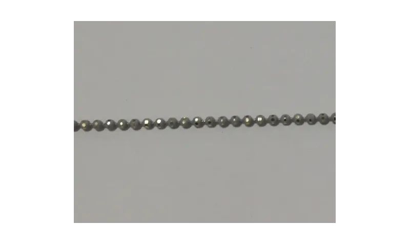 Cadena bolas 1,2mm dorado y Gris / Cadenas de Latón / Zamak