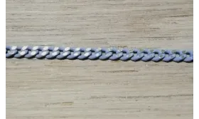 Cadena Eslabones 1*2mm Dorado y Gris / Cadenas de Latón / Zamak