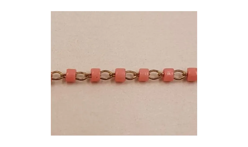 Cadena engarzada Miyuki Delika Rosa DB2114