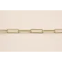 Cadena eslabón 24*6mm Dorado Mate / Cadenas de Latón / Zamak