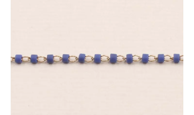 Cadena Miyuki Delika 1588 Azul / Cadenas de Latón / Zamak
