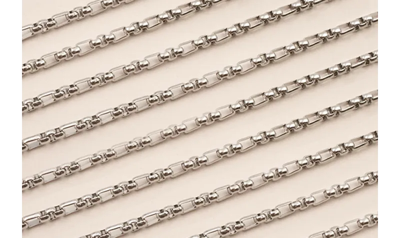 Stain Steel: Cadena Eslabón tubular 3mm diámetro / Cadenas de Acero Inoxidable