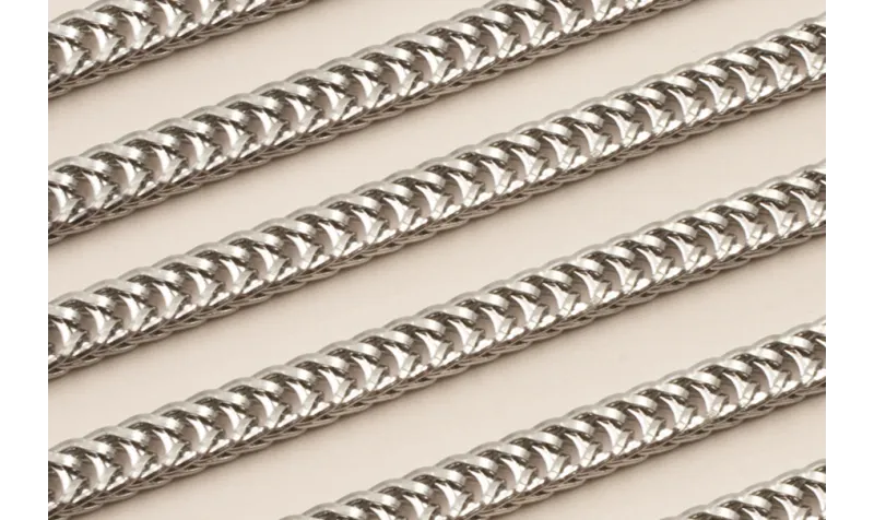 Stainless Steel Cadena Acero entrelazado 7*3mm / Cadenas de Acero Inoxidable