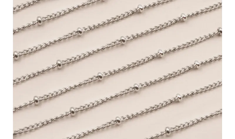Stain Steel: Cadena Acero 2mm  y Bola 3mm