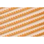 Cadena strass Cristal Naranja de 3*6mm sobre latón / Cadenas de Latón / Zamak