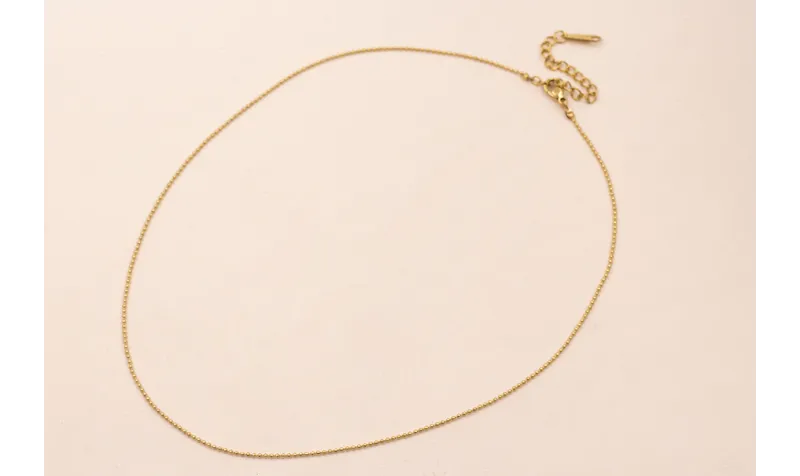 Collar Completo 43cms Acero Inox.31 / Bases de Collares de Acero Inoxidable