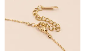 Collar Completo 43cms Acero Inox.31 / Bases de Collares de Acero Inoxidable